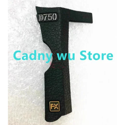 ยางกริปด้านซ้ายอินเทอร์เฟซใหม่ + หน่วย LOGO +FX สําหรับกล้อง Nikon D750