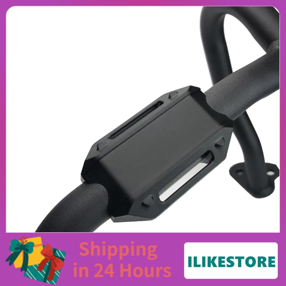 Ilikestore Ilikestore เครื่องยนต์รถจักรยานยนต์ GUARD ป้องกันกันชนตกแต่งบล็อก 25 มม.แถบกันกระแทก 2 ชิ