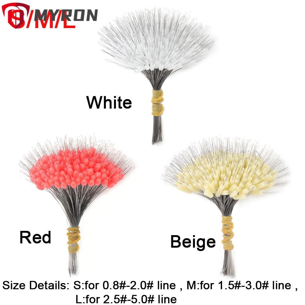 MYRON อุปกรณ์ตกปลา Fish Line Float Stopper Space Bean