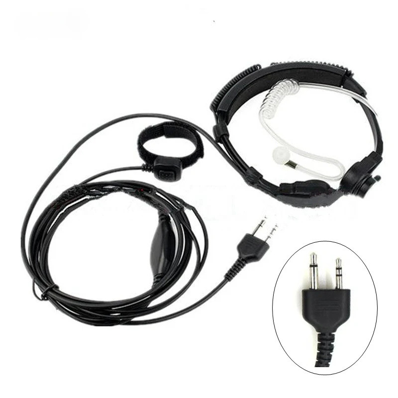 ยืดหยุ่นคอไมโครโฟน Covert Acoustic Tube หูฟังสําหรับ Midland LXT210 LXT216 G6 G7 GXT550 GXT650 LXT80