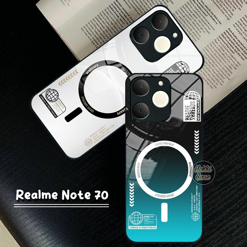 เคส HP Realme Note 70 - Realme Note 70 Glass SoftCase - เคสโทรศัพท์ Realme Note 70 - Silicon For Rea