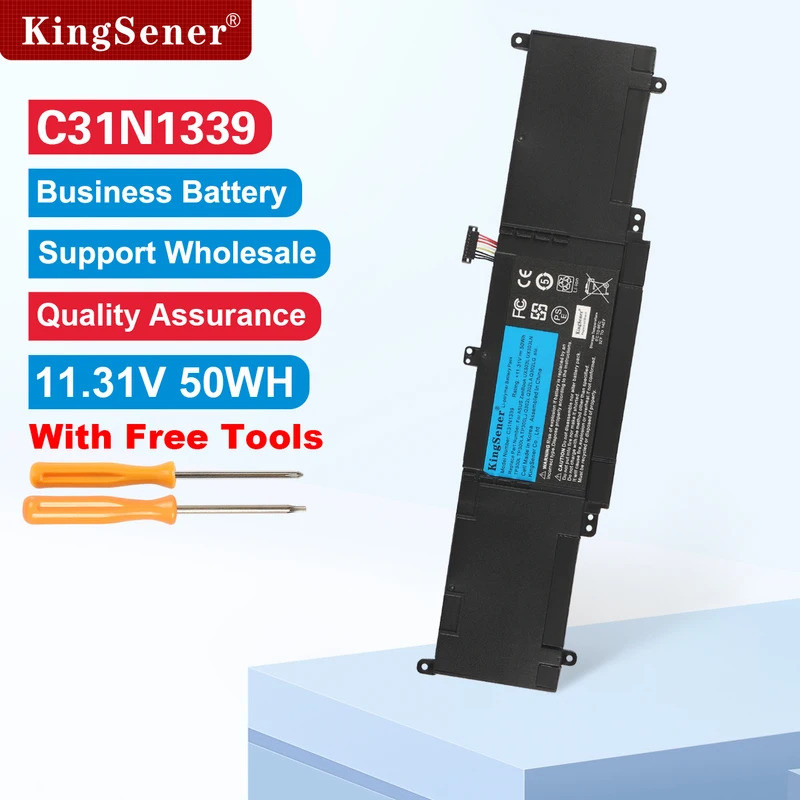 KingSener C31N1339 แบตเตอรี่แล็ปท็อปสําหรับ ASUS Zenbook UX303L UX303LN TP300L TP300LA TP300LJ Q302L