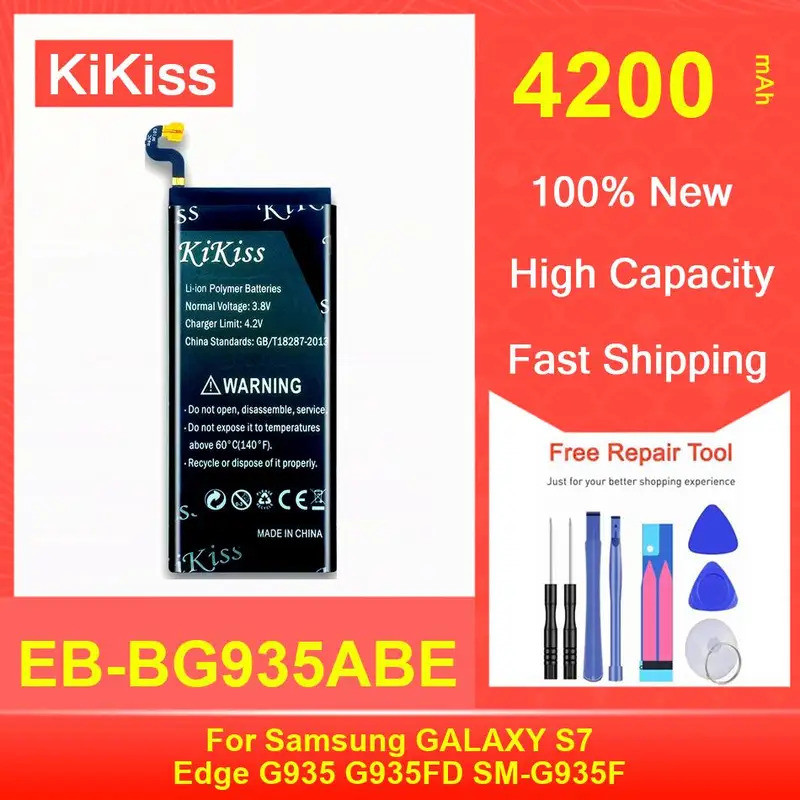 แบตเตอรี่โทรศัพท์มือถือประสิทธิภาพสูง EB-BG935ABE สําหรับ Samsung Galaxy S7 Edge G935 G935FD SM-G935