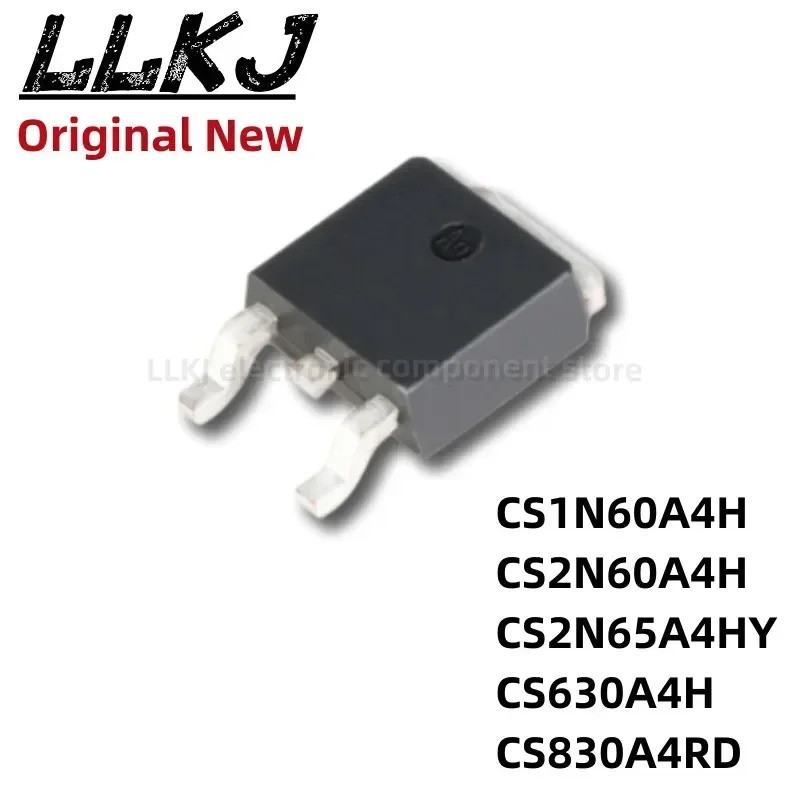 5pcs CS1N60A4H CS2N60A4H 2N65A4HY CS630A4H 830A4RD TO252 Field Effect ทรานซิสเตอร์