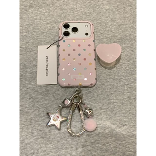 รักลายจุดสีเหมาะสําหรับเคสโทรศัพท์มือถือ iPhone17, Apple 16promax ใหม่ 15pro ผู้หญิง 13 เคสป้องกัน 14 17promax 16pro 14promax 15promax