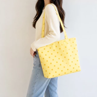 กระเป๋าใส่ของ ลายจุด สุดน่ารัก สีพลาสเทล มาใหม่ พร้อมส่งจากไทย