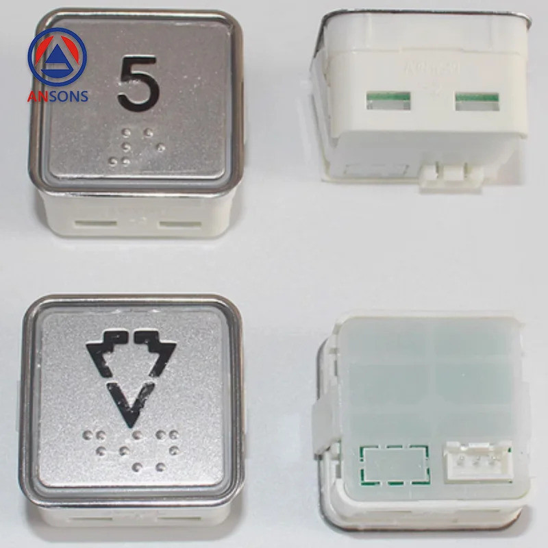 A3N31549 A4N24595 A4N24596 ปุ่มลิฟต์ OTIS 3 พิน Ansons อะไหล่ลิฟต์ H