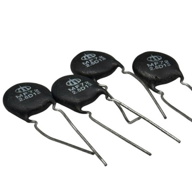 ทนทาน MF72-002.5D13 ; R @ 25°C · 2.5 Ohms ; ความคลาดเคลื่อนที่. ±20%