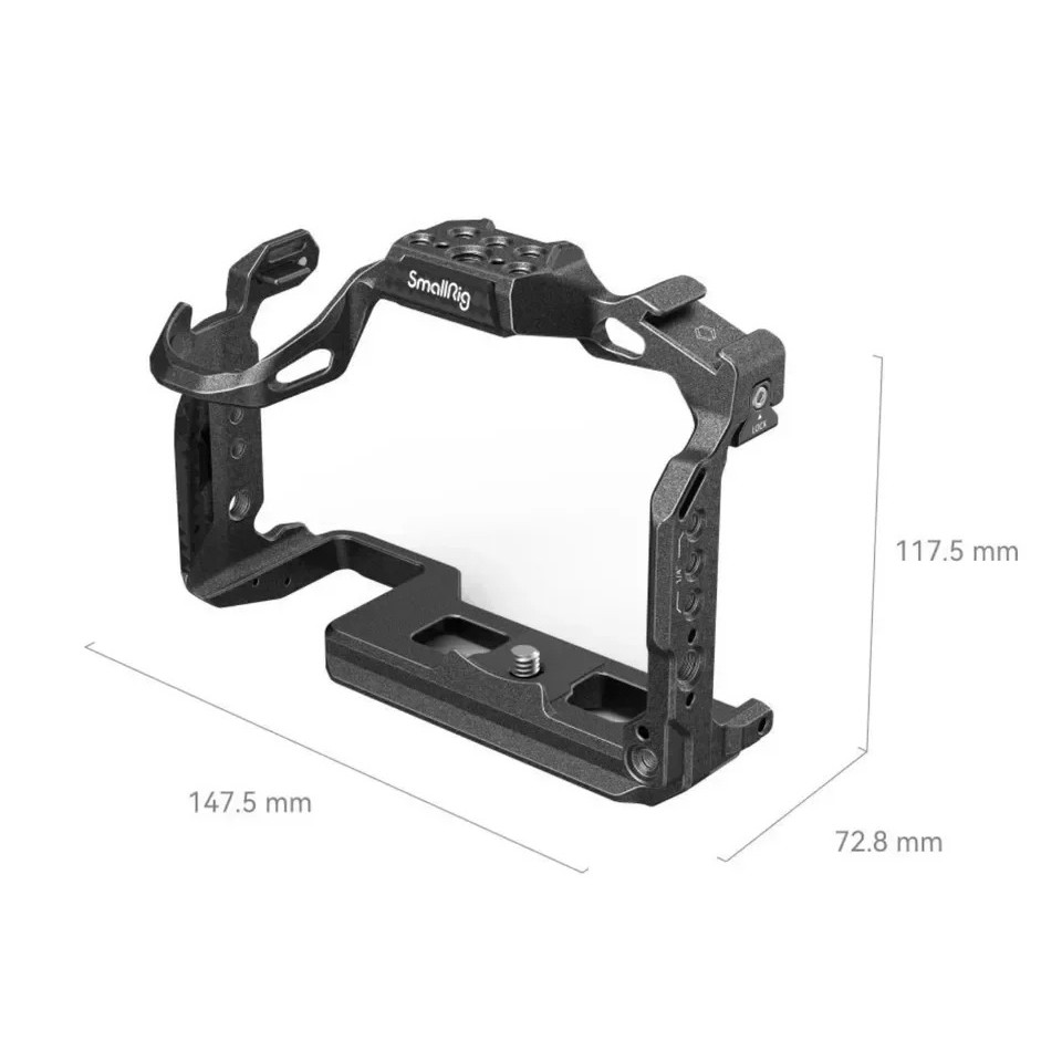 ประสิทธิภาพสูงสําหรับกล้อง SmallRig 4023 Black Mamba Cage สําหรับ LUMIX G9 II S5 II S5 IIX