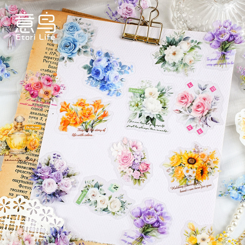 สติ๊กเกอร์แพ็ค South City Flower Period Series Small รูปที่ 2