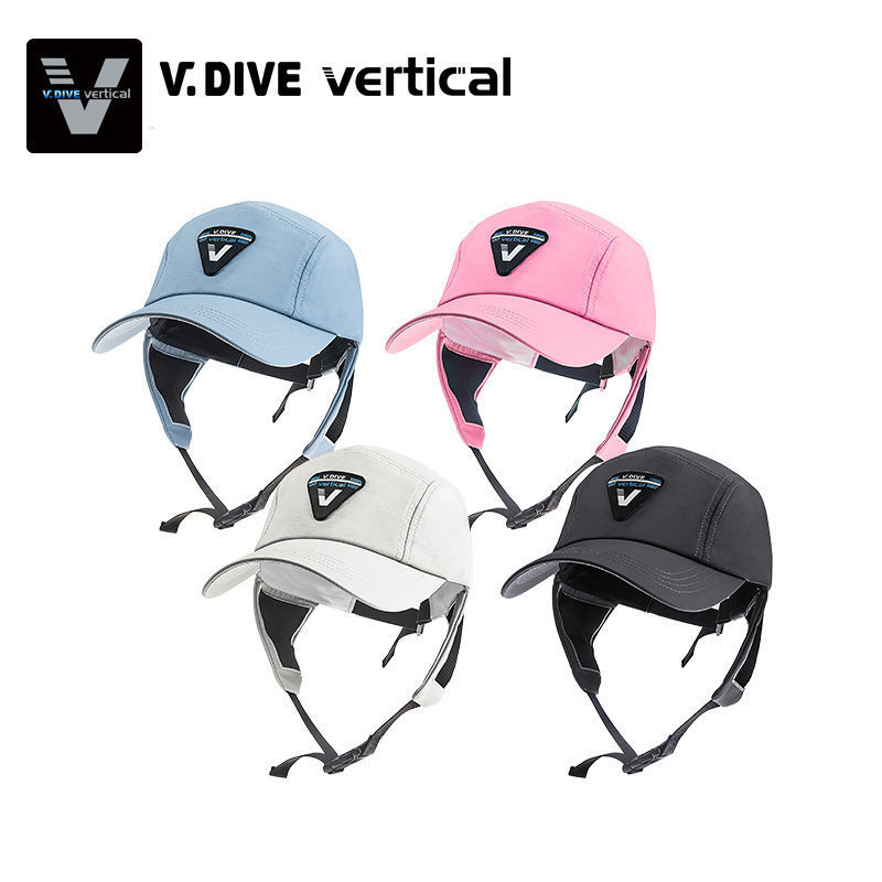 [White Queen] หมวกดําน้ําที่โดดเด่น Sun Cap Whitefin Shark V.DIVE ครีมกันแดดดําน้ํา Sun Cap Long Bri