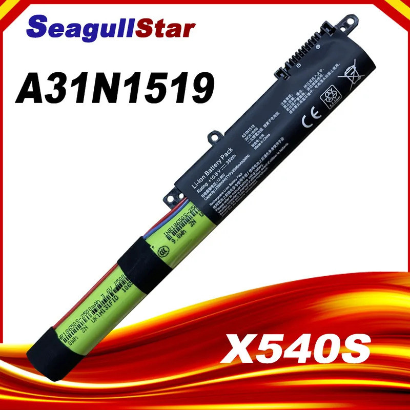 Original A31N1519 10.8V 36Wh แบตเตอรี่แล็ปท็อปสําหรับ Asus X540 X540LA X540L X540SA X540SC X540YA R5