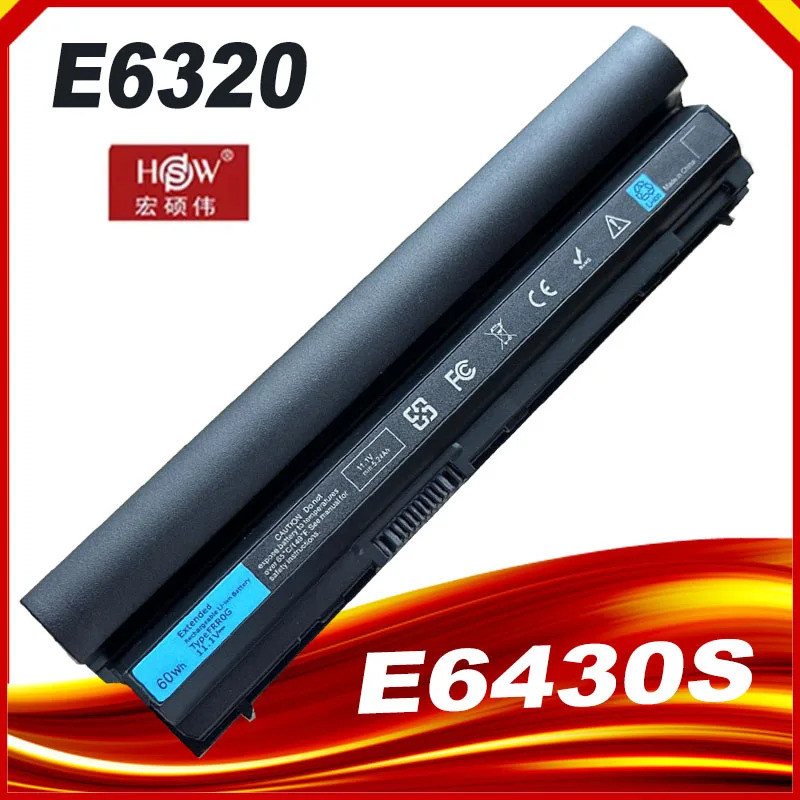 แบตเตอรี่แล็ปท็อปสําหรับ DELL Latitude E6320 E6330 E6220 E6230 E6120 FRR0G KJ321 K4CP5 J79X4