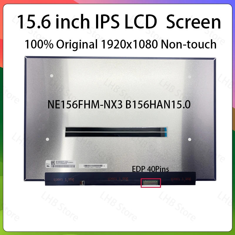 15.6 นิ้ว 144Hz หน้าจอ LCD NE156FHM-NX3 B156HAN15.0 สําหรับ Lenovo ideapad Gaming 3-15ACH6 15IHU6 จอ