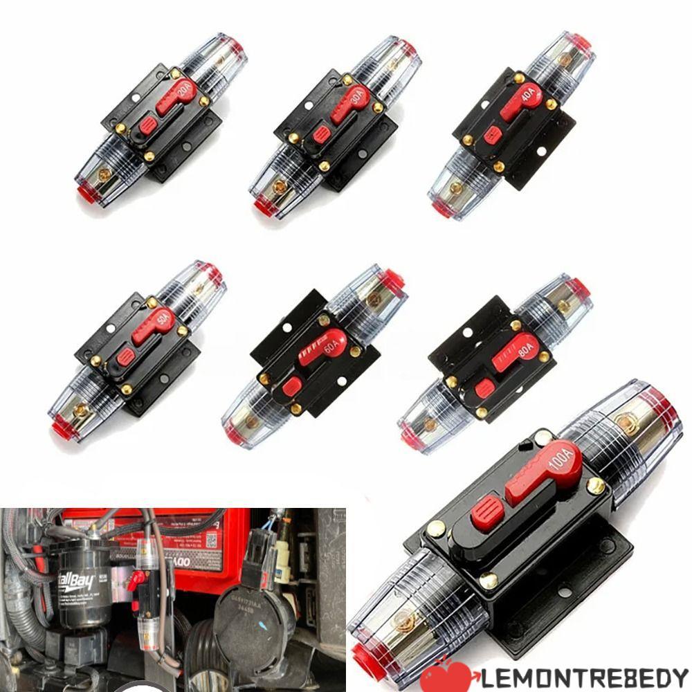 LEMONTRE8EDY DC Resettable Circuit Breaker สําหรับตัวเชื่อมต่อโซลาร์เซลล์รับประกันรีเซ็ต Self Recove