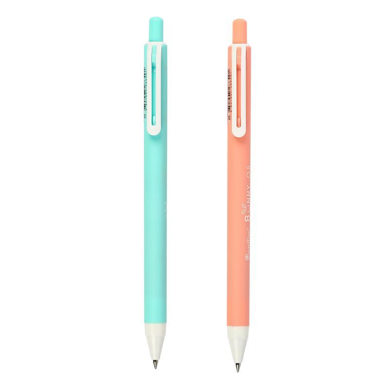 ปากกาหมึกเจล ควอนตั้ม CLARE 0.5มม. น้ำเงินด้ามคละสี