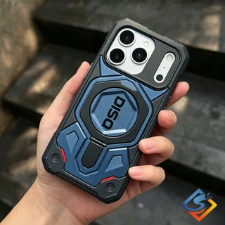 DISD Supreme Armor ขาตั้งแม่เหล็กสําหรับ iPhone 12 13 14 15 16 17 Pro Max Matte Full Coverage กันชนกันกระแทก