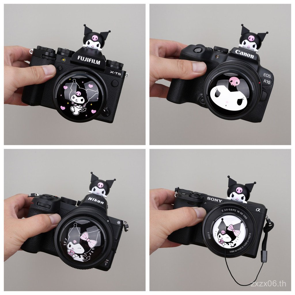 สินค้าใหม่ฝาครอบเลนส์กล้องรองเท้าร้อนเหมาะสําหรับ Canon R50 Fuji XT50XM5 Nikon Z30 Sony ZVE-10 4E2L
