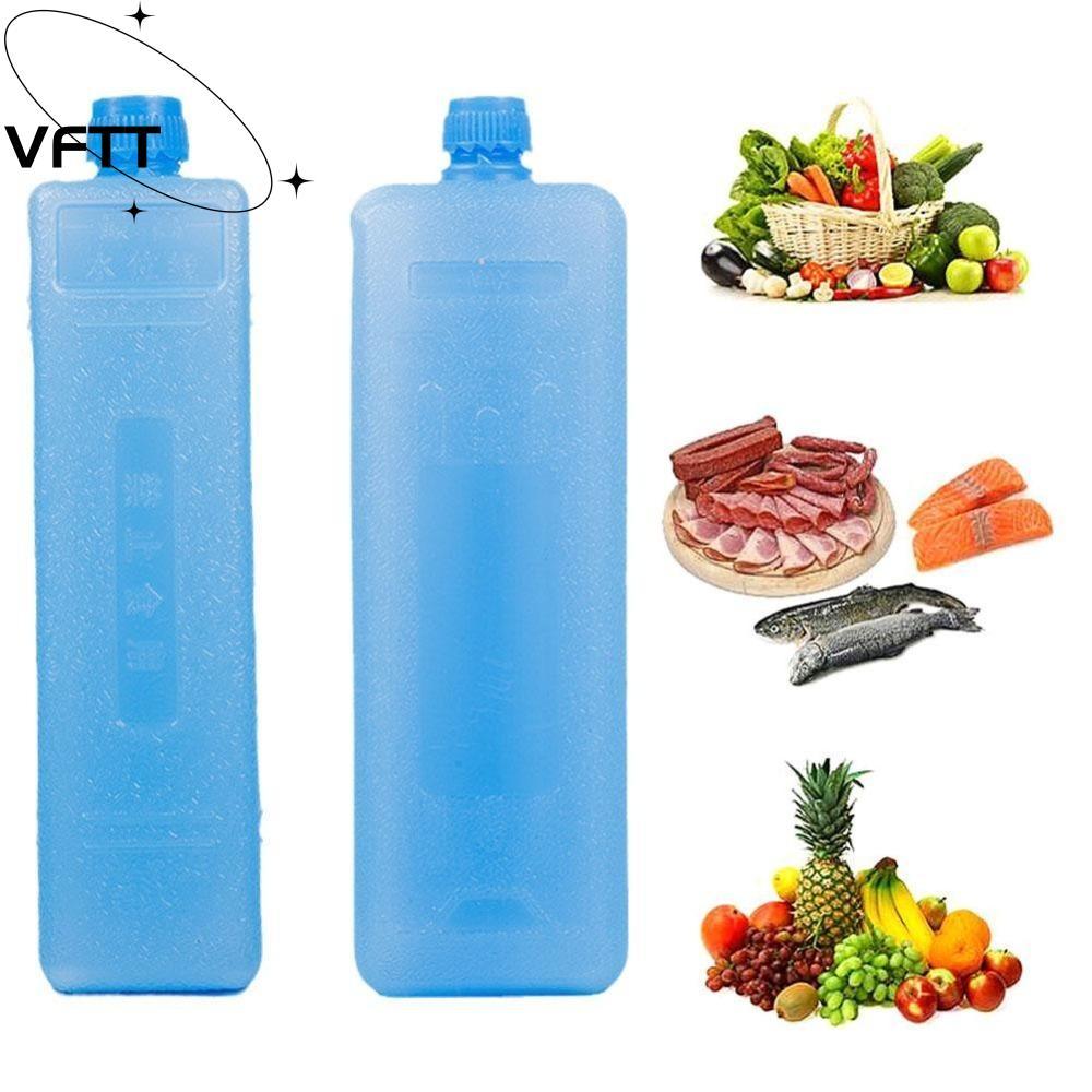 VFTT 1/2/3ชิ้นพัดลมปรับอากาศกล่องคริสตัลน้ําแข็ง,เครื่องทําความเย็นเก็บสดกล่องน้ําแข็ง, วิชาพลศึกษา นํากลับมาใช้ใหม่ได้จัดส่งแช่เย็นกล่องระบายความ