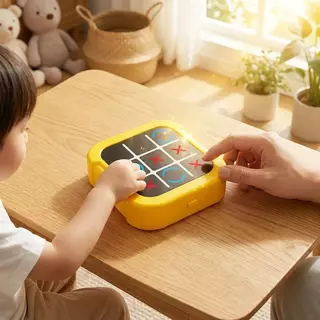 [พร้อมส่ง รุ่นพื้นฐาน] เกมกระดาน XO อัจฉริยะ สู้ AI ของเล่นเสริมพัฒนาการ เกมฝึกสมองเด็ก เกมตรรกะ