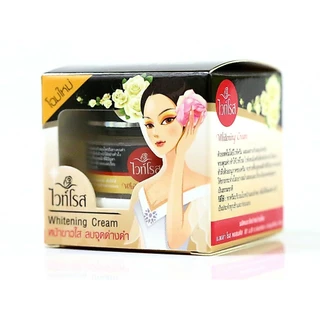 ของแท้💯เนื้อครีมสีขาว | ครีมไวท์โรส รุ่นฝาดำ Whitening Cream ไวท์เทนนิ่งครีม