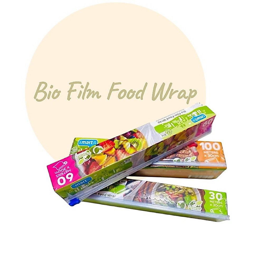 ☘️Bio Plastic, Food Wrap, Eco-Wrap ฟิล์มถนอมอาหารย่อยสลายธรรมชาติ🌱