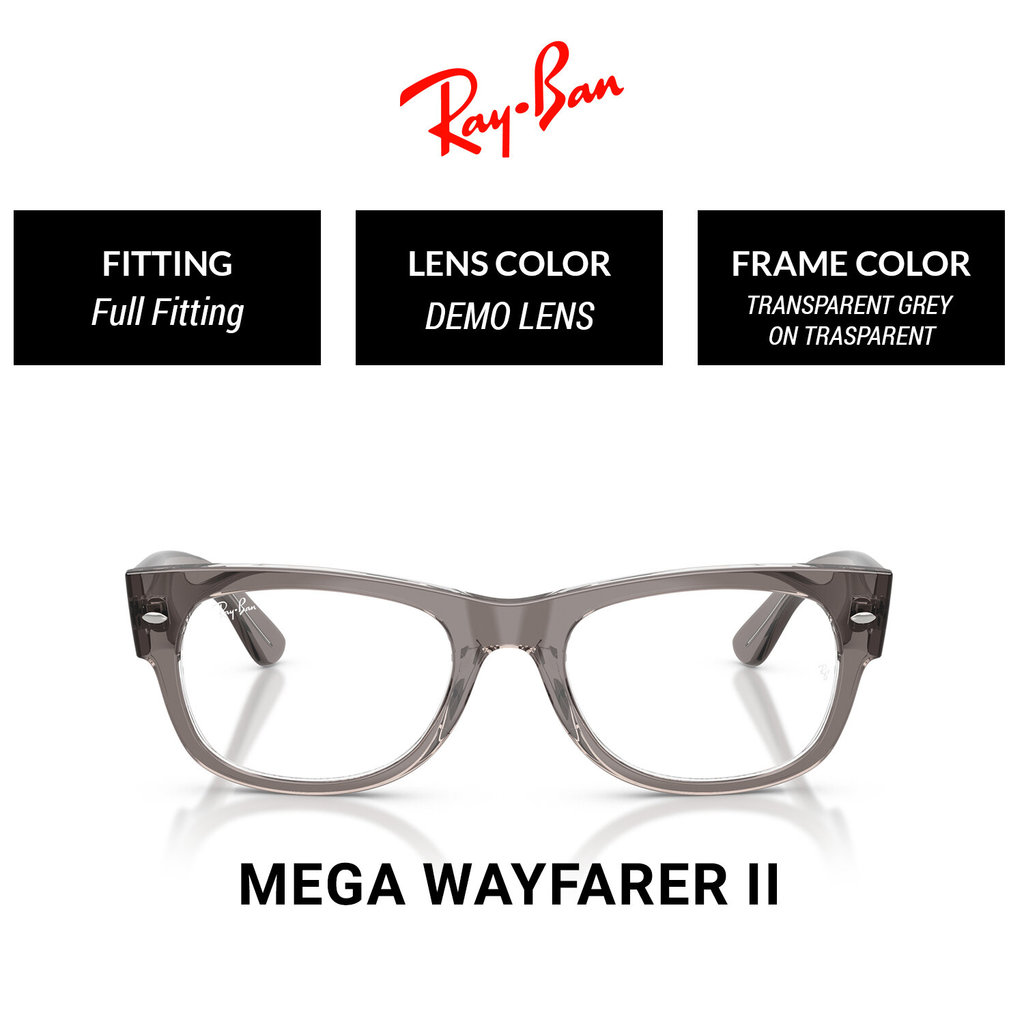RAY-BAN VISTA MEGA WAYFARER II 0RX0832VF 8111 52