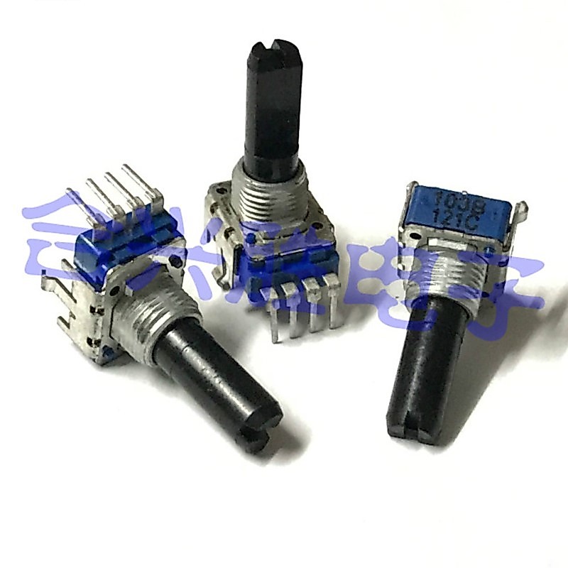 เสียง 1PCS Power Amplifier เครื่องมือปริมาณ Potentiometer RK11K1140A3L เดี่ยว B10K 103B 4Pin ความยาว
