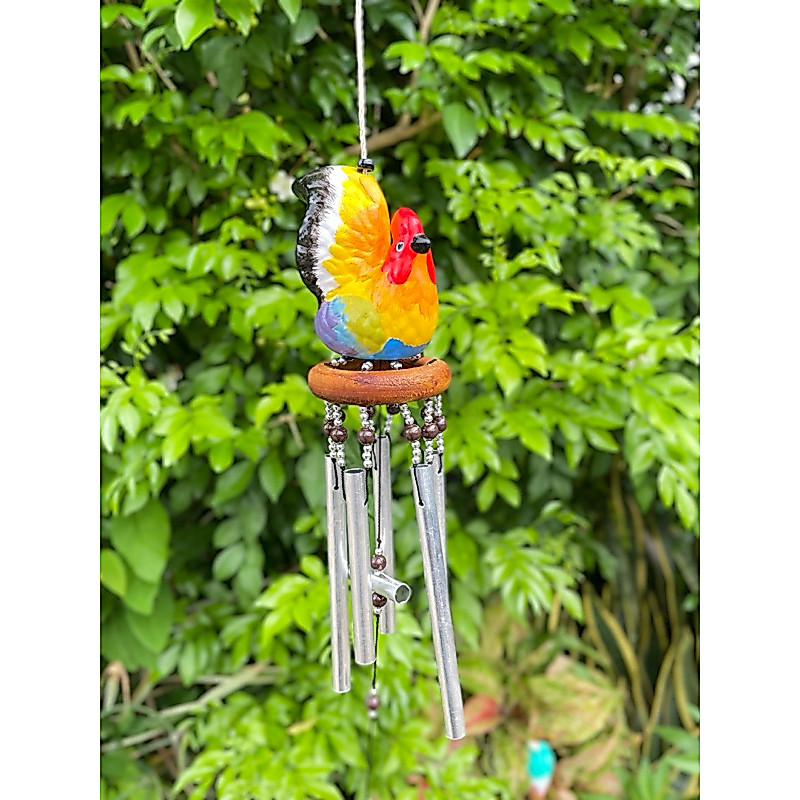 โมบายแขวน ไก่สี ไก่ขาว นก แมวกวัก นางฟ้า เซรามิก 🐓