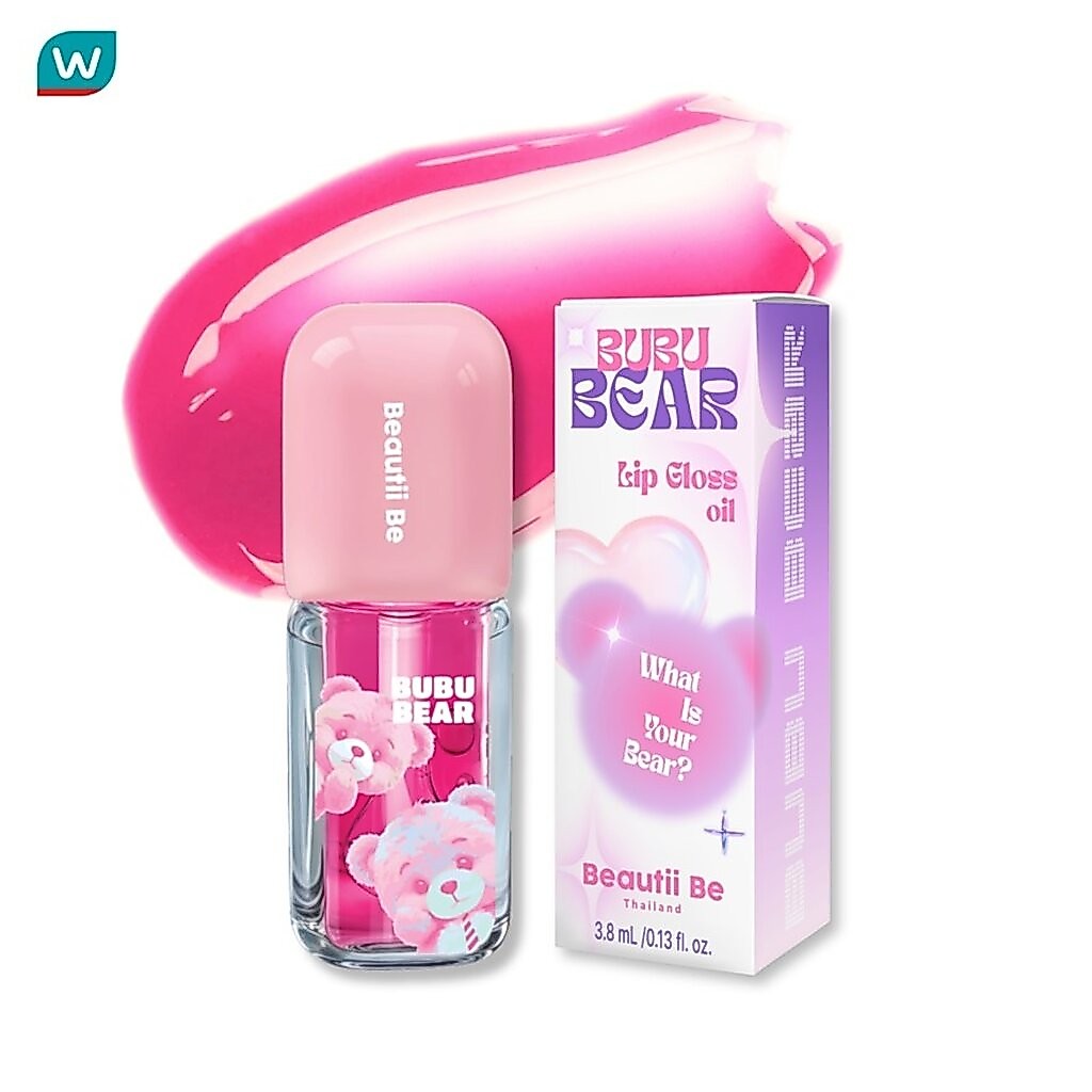 Beautii Be บิวตี้ บี บูบู้ แบร์ ลิป ออยล์ 3.8 มล. 01 โรซี่