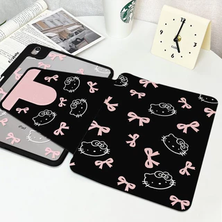 เคส iPad ลายโบว์ Hello Kitty หมุนได้ 360° ใช้ได้กับ iPad Gen7/8/9 ขนาด 10.9 นิ้ว (10 รุ่น), mini6/7 Pro 2025 M4/M5