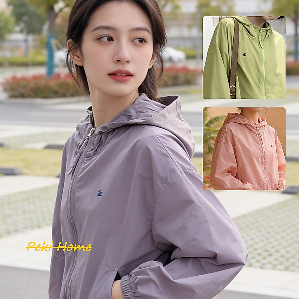 เสื้อกันแดดผู้หญิง รุ่นใหม่ล่าสุด ทรงหลวม ใส่สบาย