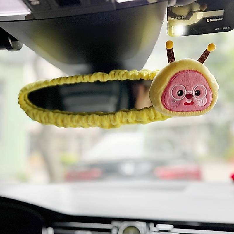 Creative Cartoon Cute Doll Car Rearview Mirror Interior Ornament Decoration Creative Cartoon Cute Do
