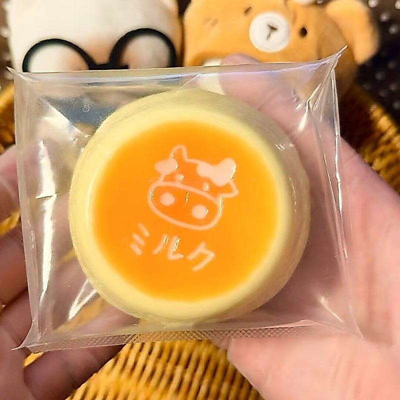 Taba Squishy พุดดิ้งบีบของเล่น-น่ารักความเครียดบรรเทา Fidget Sensory ของเล่นสําหรับเด็กผู้ใหญ่นุ่มอาหารปลอม Prank ของขวัญสําหรับวันเกิด