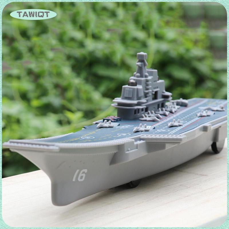 [tawiqt.th] 4D Model Battleship Aircraft Carrier Toy Submarine, Plastic Model Warships Ship