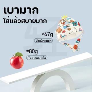 หมวกกันกระแทกเด็ก หมวกกันล้ม ปรับได้ ระบายอากาศ ผ้านุ่ม น้ำหนักเบา ป้องกันศีรษะ รอบศีรษะ