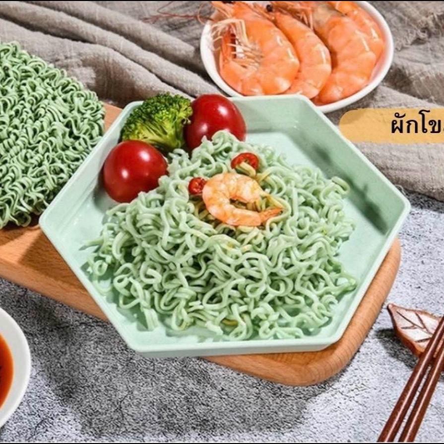 บะหมี่ผัก เพื่อสุขภาพไรน้ำมัน0% บะหมี่กึ่งสำเร็จรูป ราคา ถูกที่สุด ดีลบีเคเค แกลเลอรีภาพที่ 4