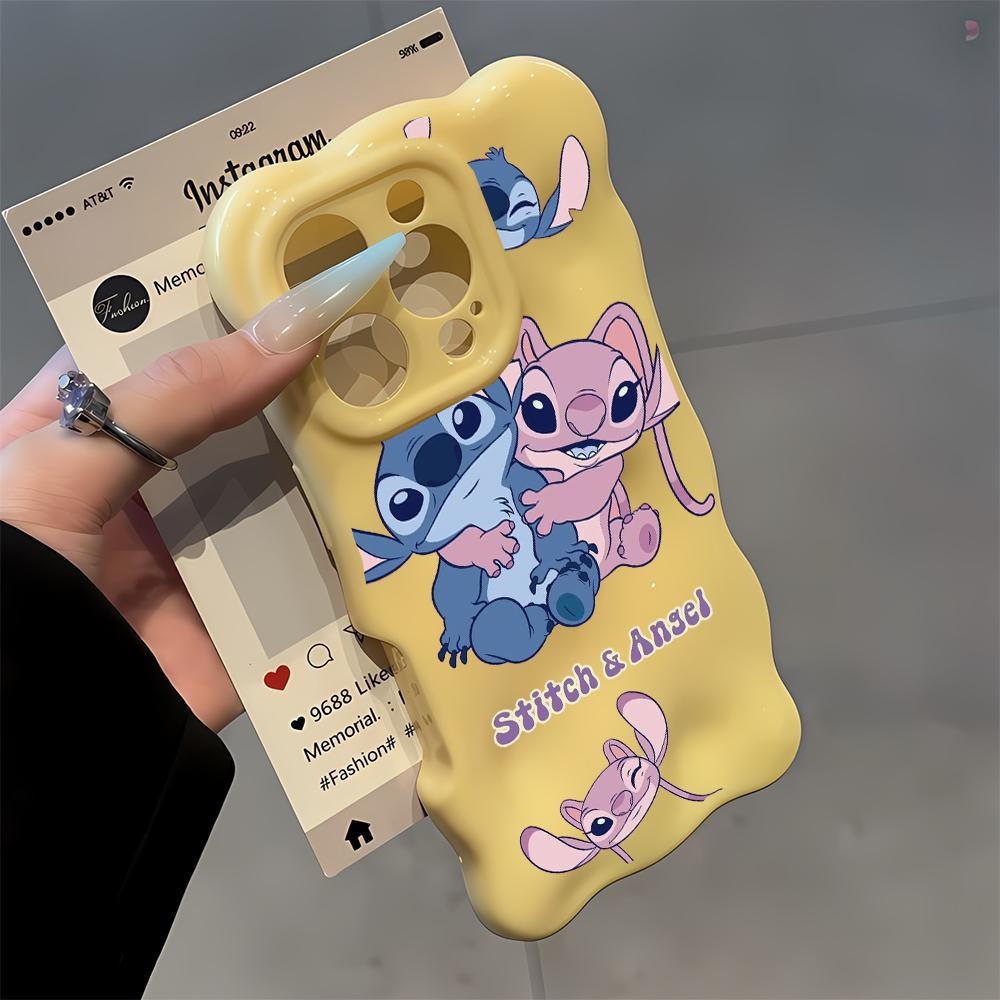 สําหรับiPhone 11 16 13 14 15 12 16PRO 12PRO 15PROMAX 16PROMAX 12PROMAX 13PLUS 14PLUSเย็บลายembrace A