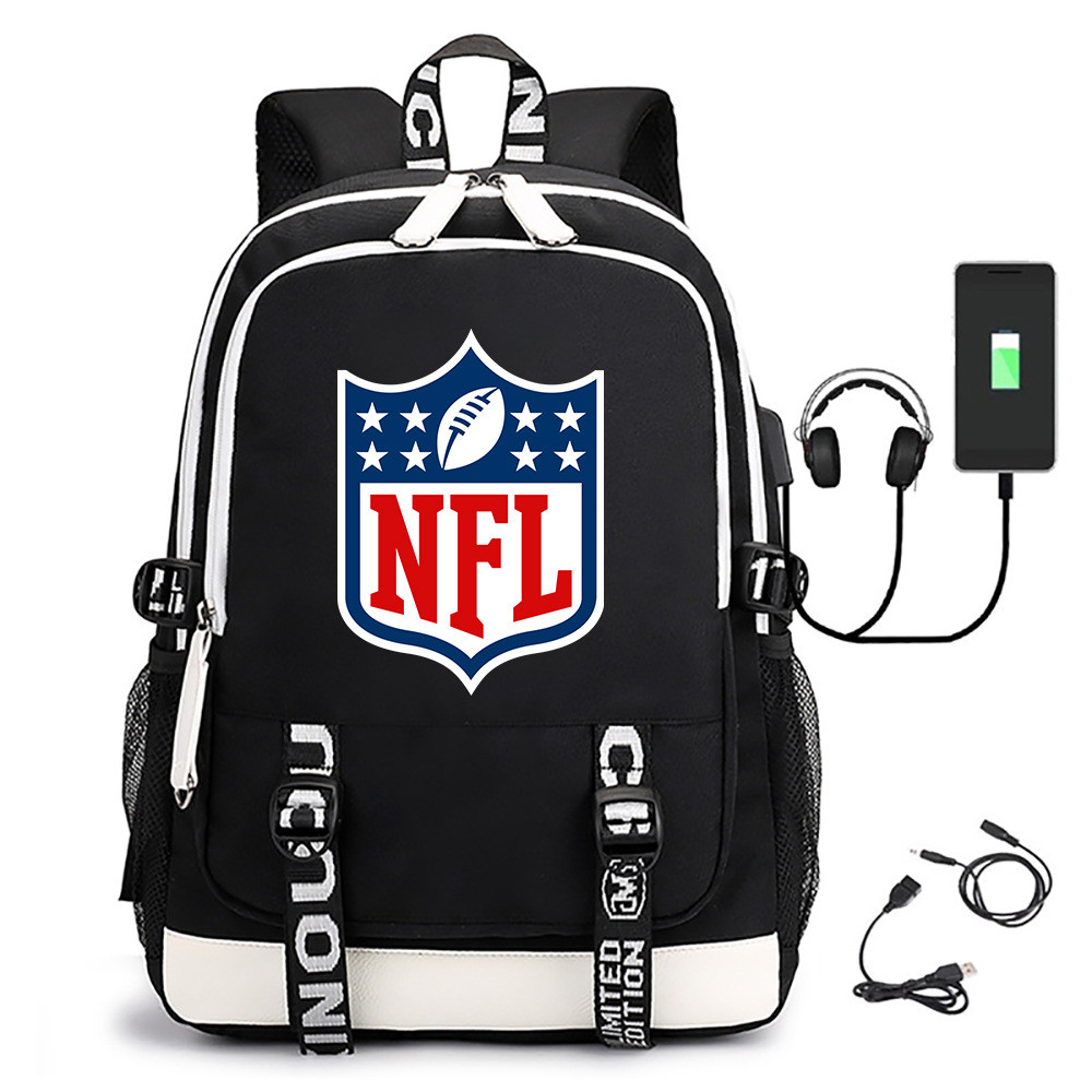 NFL Football Philadelphia Eagles Peripheral Logo Backpack Youth Travel Computer Bag