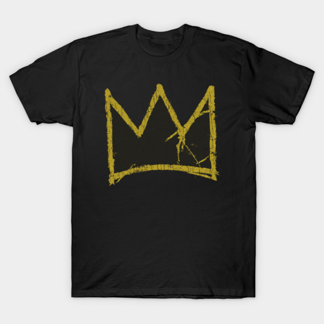 เสื้อยืด Vintage VINTAGE RETRO STYLE - King Basquiat 70s T-Shirt แท้ Cotton 100% S-5XL การ์ตูน
