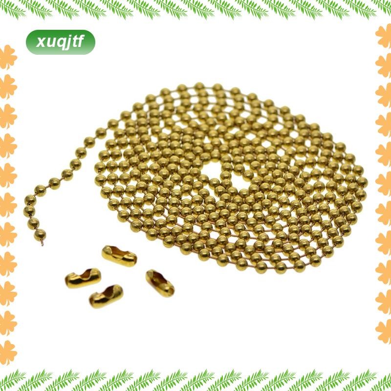 2.2Yards Metal Ball Chains พร้อมตัวเชื่อมต่อ Claspsps Beading Craft ผลการค้นหา