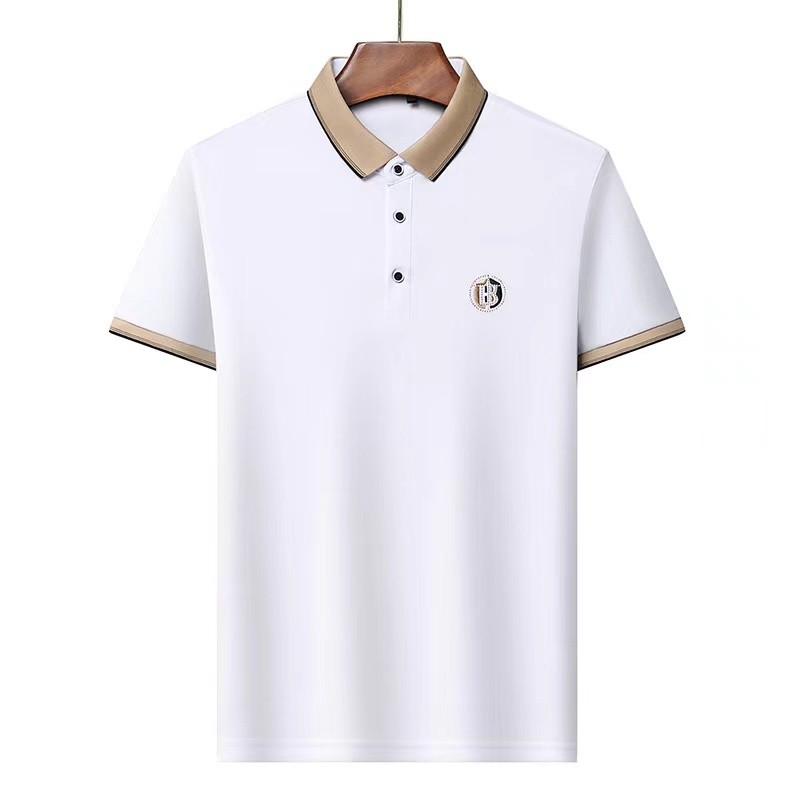 BeCoolMan เสื้อโปโล แขนสั้น ปักลาย ระบายอากาศ สวมใส่สบาย สําหรับผู้ชาย ราคา ถูกที่สุด ดีลบีเคเค แกลเลอรีภาพที่ 4