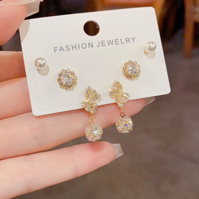 ชุดเครื่องแต่งกายสไตล์เกาหลี พร้อมโบว์และต่างหู 3 ชิ้น - รูปที่ 6