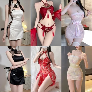 🌹Sexy Bloom🌹คุณภาพดีและราคาถูก 🎟️ เสื้อผ้าจีนแบบใหม่ 🎈ชุดกี่เพ้า หลากหลายสไตล์ （พัดขาย）ส่งไวจากไทย