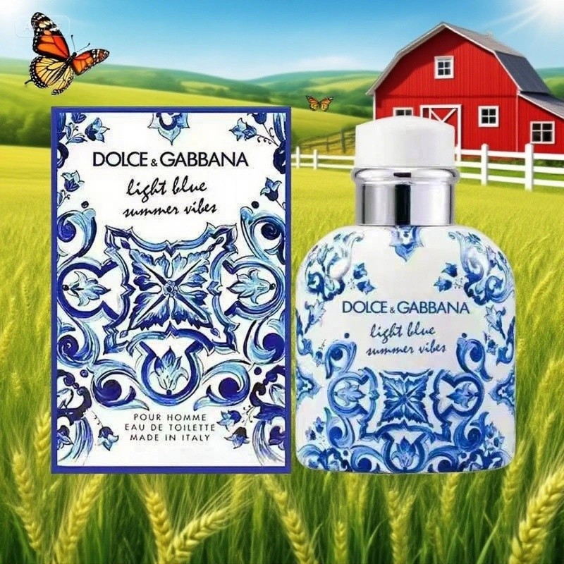 8090-D * G Dujia light Blue Blue White Porcelain light Blue Summer Men/Women Atmosphere Version Frag