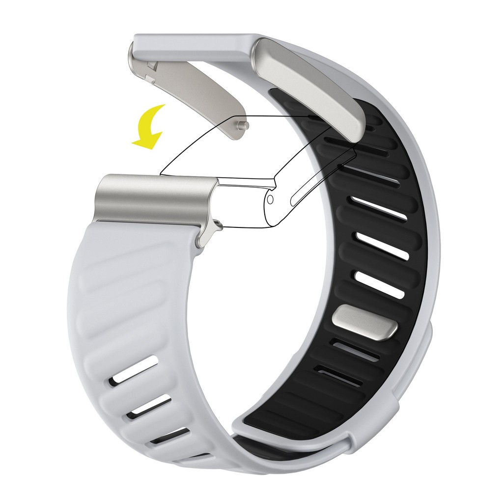 เหมาะสําหรับ whoop5.0 สายรัดซิลิโคนอ่อนนุ่มสองสีอย่างเป็นทางการสไตล์เดียวกัน Whoop mg สายรัดข้อมือกี