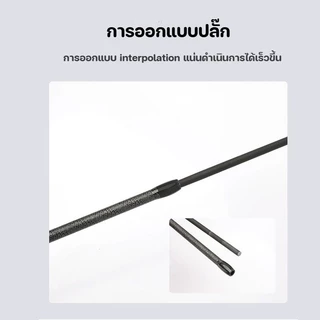 คันเบ็ด คันเบ็ดตกปลา UL 3000G ยกโดยตรงคันเบ็ดด้ามตรง / ด้ามจับโค้ง ได้ทุกสภาพน้ำ 1.5m/1.65M/ 1.8M