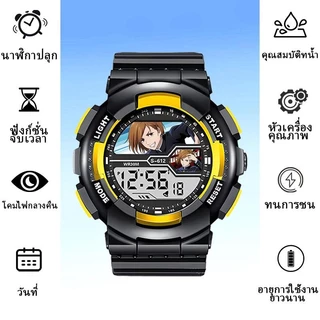 นาฬิกาอิเล็กทรอนิกส์สำหรับเด็ก ออกแบบมาเพื่อกีฬา มีการป้องกันน้ำและแรงกระแทก ดีไซน์น่ารัก