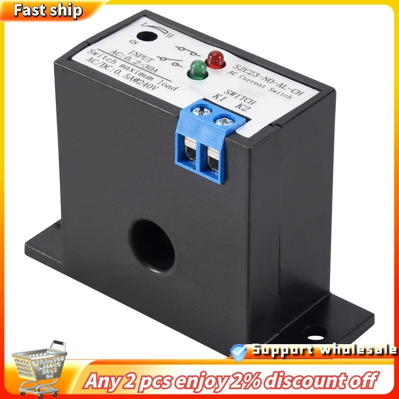 ในสต็อก-สวิตช์เหนี่ยวนํา Mutual SZC23-NO-AL-CH สวิตช์ตรวจจับกระแสไฟเปิดปกติสําหรับการตรวจสอบแยกกระแส