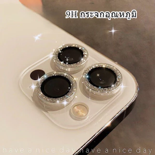 🔥🔥สำหรับ iPhone 17 16 15 14 11 Pro Max 13 12 mini 17Air เพชรแฟลชฟิล์มกล้องไอโฟนรุ่นใหม่ ฟิล์มกระจก กันรอรอย เลนส์กล้อง